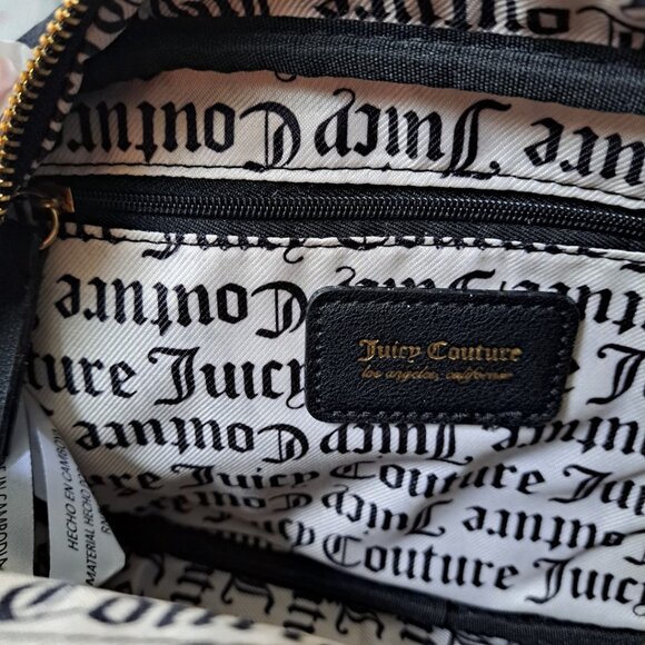 Juicy Couture Black Heritage Crossbody Camera Bag NWT - Picture 6 of 9